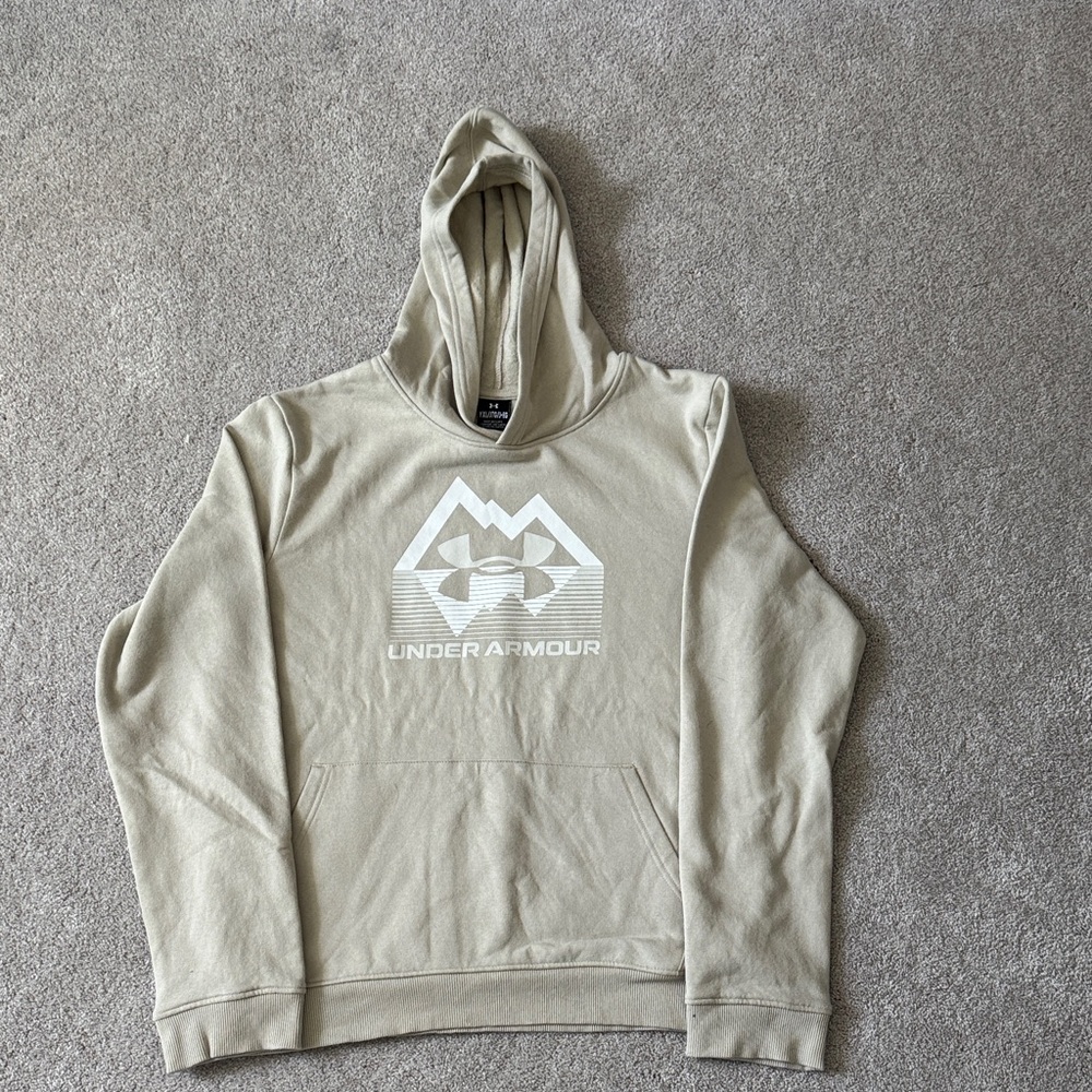 Under Armour Beige Hoodie